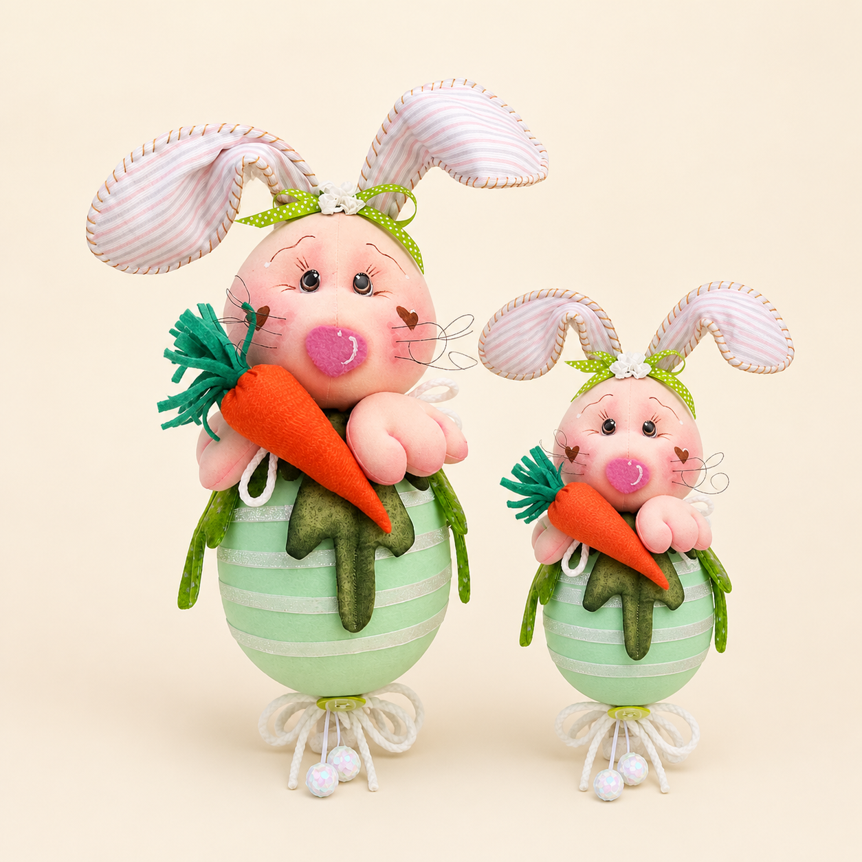 Colgaloco Conejo — Moldes + Tutorial